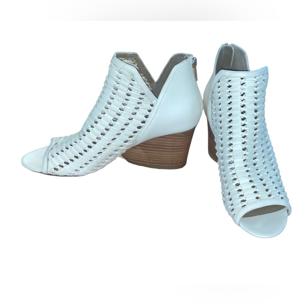 Donald J. Pliner White Ankle Booties